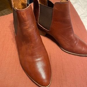 Lucky brand Chelsea Boot- “cognac leather”
